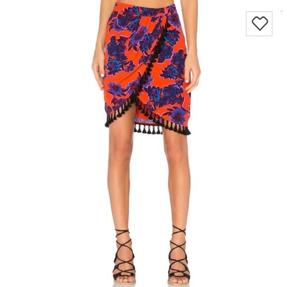 Lovers + Friends Solstice Wrap Front Skirt Small - Picture 5 of 5